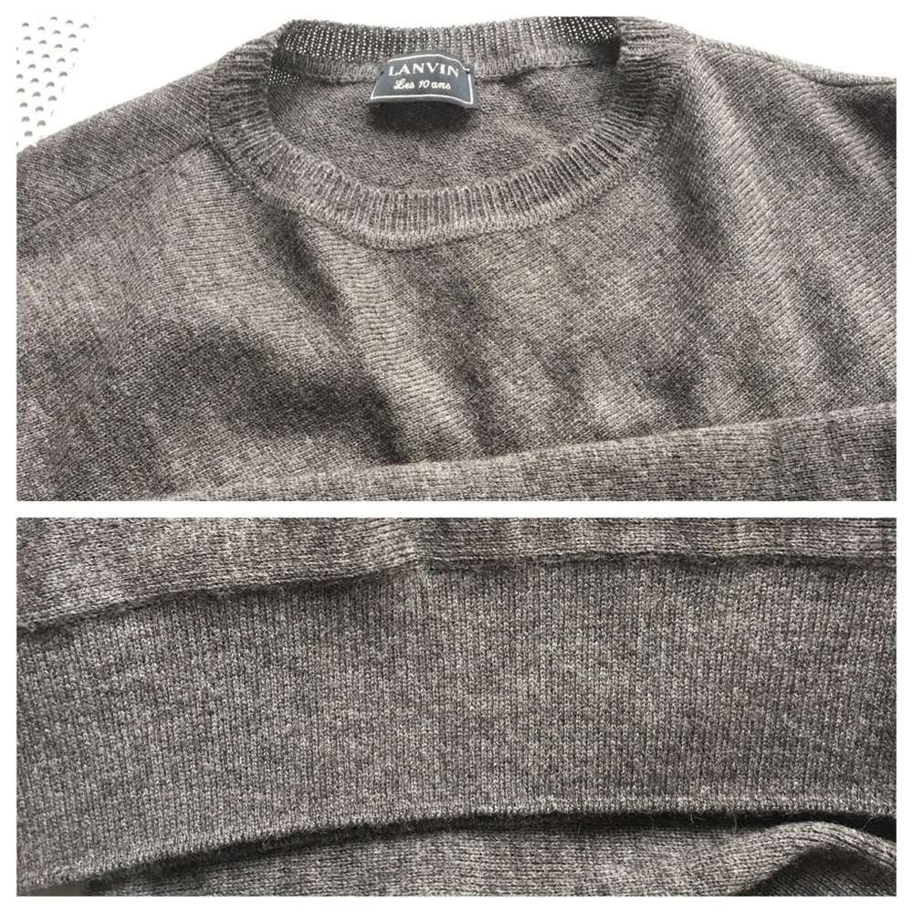 Lanvin “Les 10 Ans” Collection Sweater Dress - Picture 5 of 6